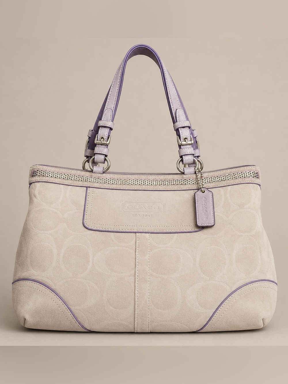 Coach Suede Tote